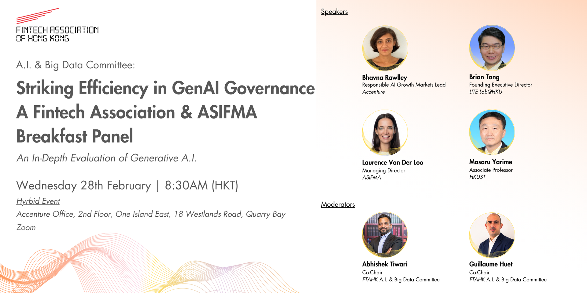 thumbnails FTAHK A.I. & Big Data: Striking Efficiency in GenAI Governance – A Fintech Association & ASIFMA Breakfast Panel